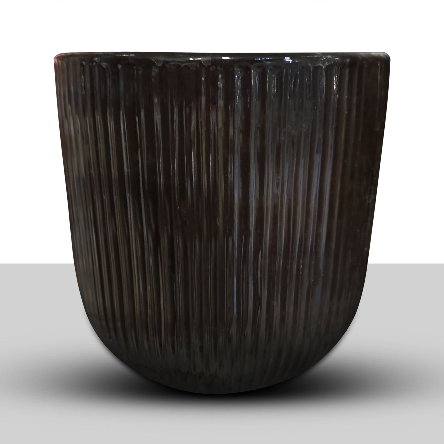 Ceramic Black Pot 003