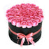 Revival pink roses Round Box