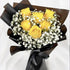 Yellow and white bouquet