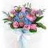 Pink and Blue Bouquet